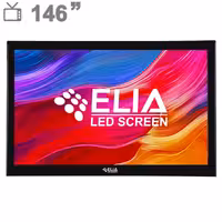 تلویزیون ال ای دی ایلیا مدل 146MEGATV سایز 146 اینچ