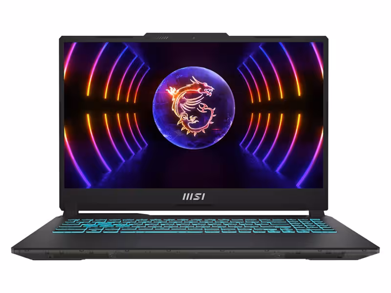 لپ تاپ ام اس آی مدل Cyborg 15 A13UDX پردازنده i7 13620H حافظه 1 ترابایت رم 16 گیگ گرافیک 3050 با کیف اورجینال