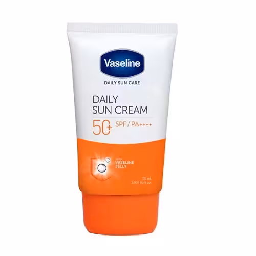 ضد آفتاب‌بی‌رنگ‌SPF50‌وازلین‌حجم 50 میلی لیتر