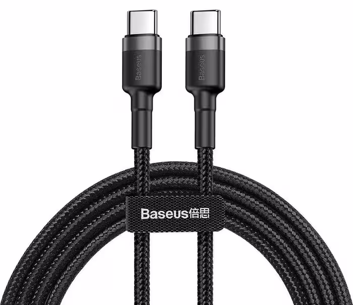کابل USB-C باسئوس مدل Cafule PD2.0 طول 1 متر