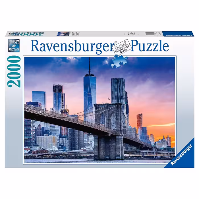 پازل 2000 قطعه Ravensburger طرح خط افق نیویورک