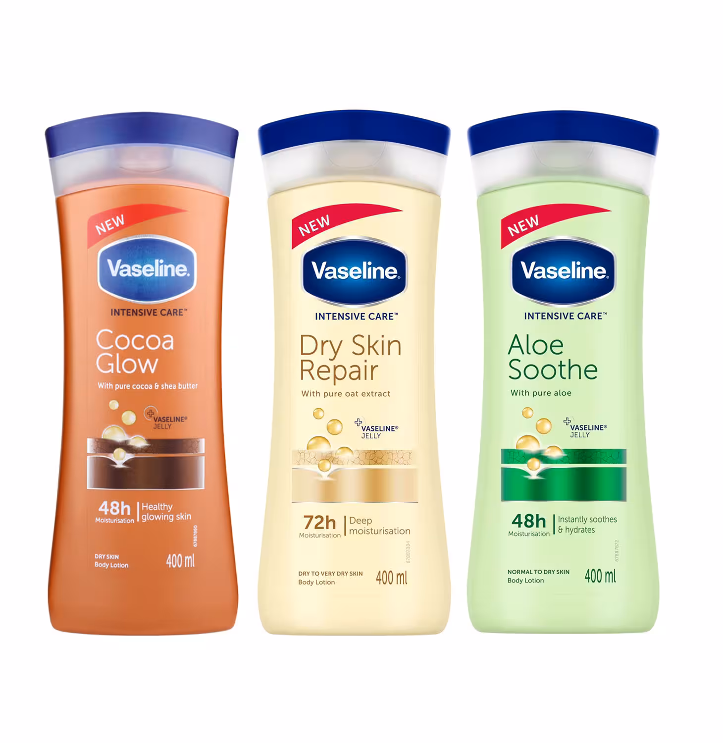 لوسیون بدن وازلین حجم 400 میلی لیتر | فروش عمده