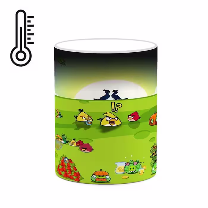 ماگ حرارتی چیتوکالا مدل بازی پرندگان خشمگین Angry Birds کد mgh27496
