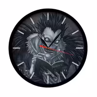 ساعت دیواری  راویتا مدل دفتر مرگ کد 3449  در رنگ های مشکی و سفید 