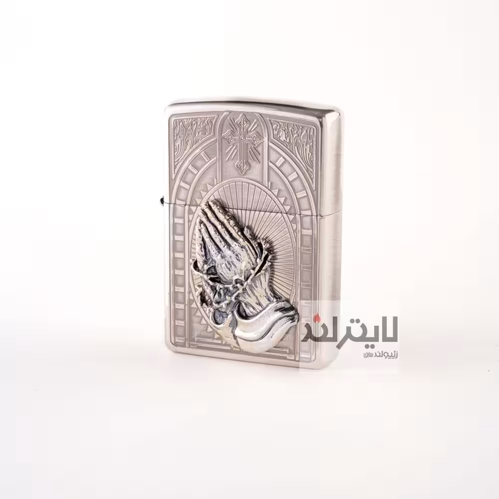 فندک زیپو مدل Praying Hands SV