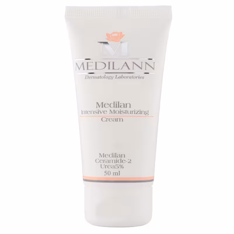 کرم مرطوب کننده پوست های خشک و حساس مدیلن