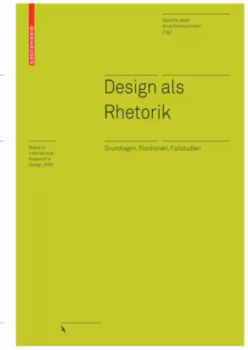 خرید و دانلود نسخه کامل کتاب Design als Rhetorik: Grundlagen, Positionen, Fallstudien