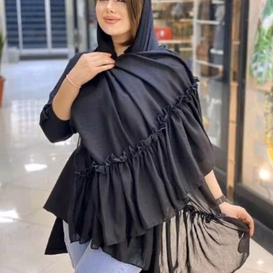 شال دامنی حریر