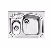 سینک استیل البرز پروانه 605 روکار