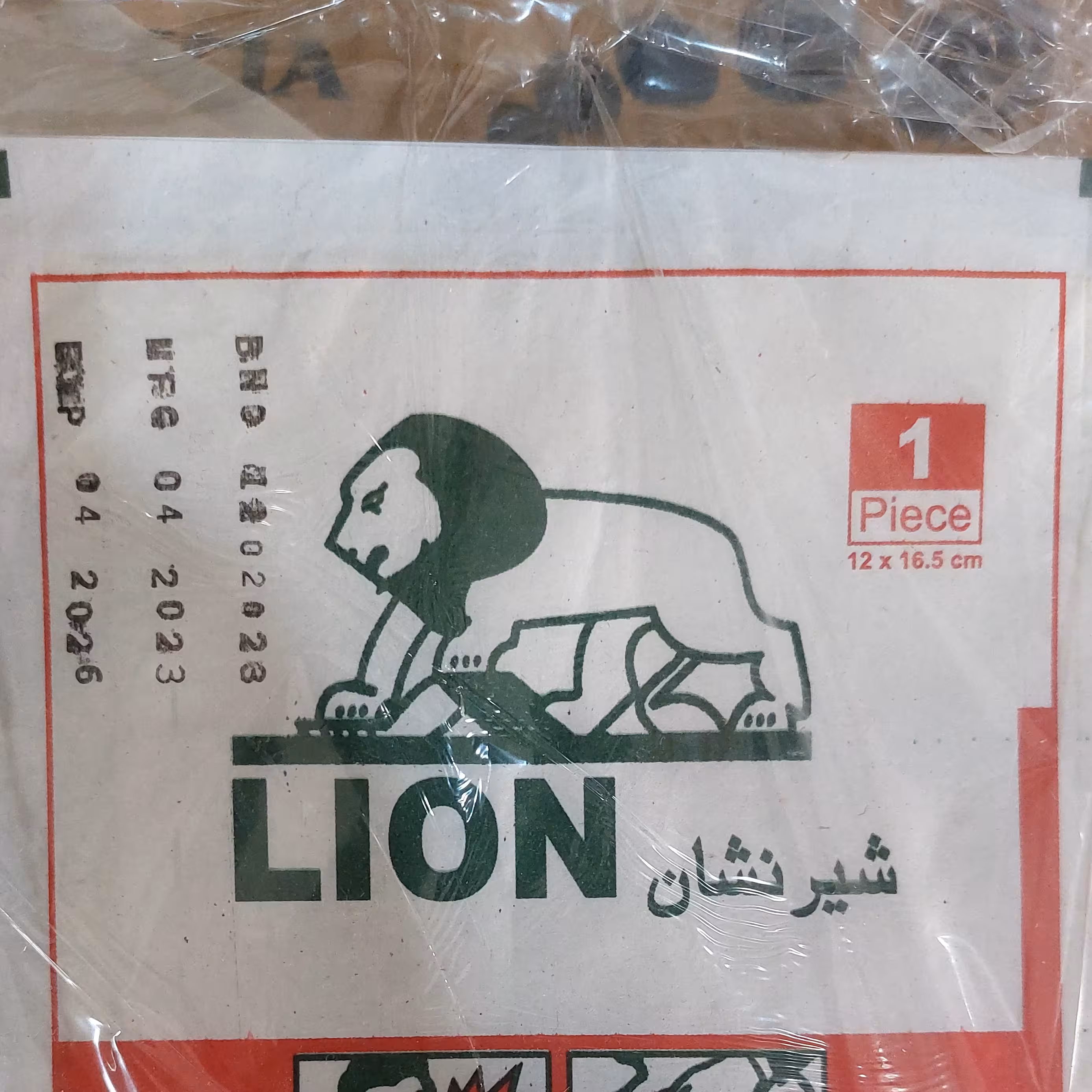 چسب کمر شیرنشان پاکستانی عمده ای بسته 24 عددی 