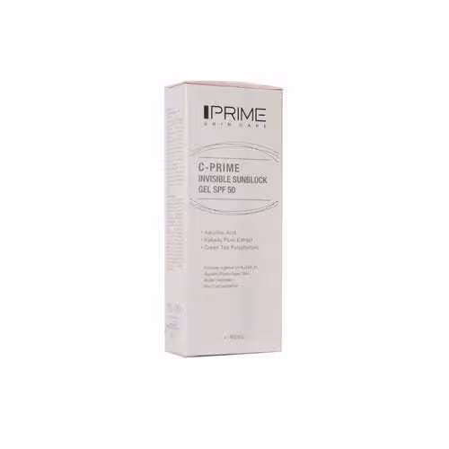 ژل ضد آفتاب SPF50 حاوی ویتامین C پریم