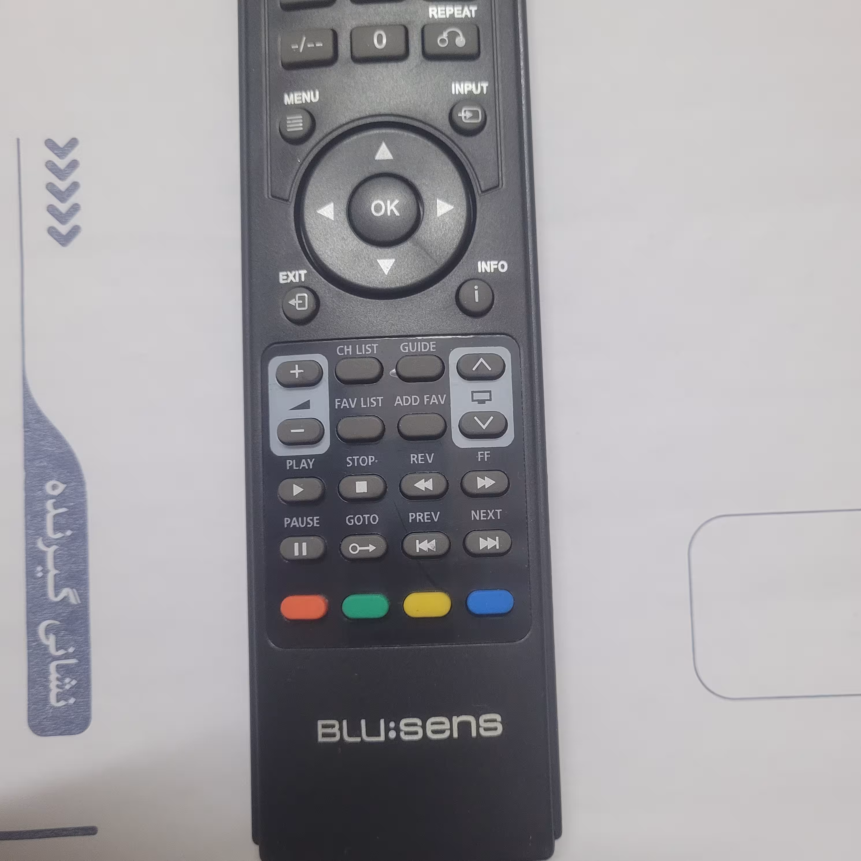 کنترل تلوزیون بلوسنس BLUSENS کنترل بلوسنس blusens