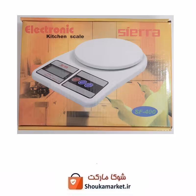 ترازو دیجیتال آشپزخانه مدلSF400ظرفیت 10کیلویی