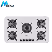 گاز رومیزی کن کد IG8517 پنج شعله شیشه