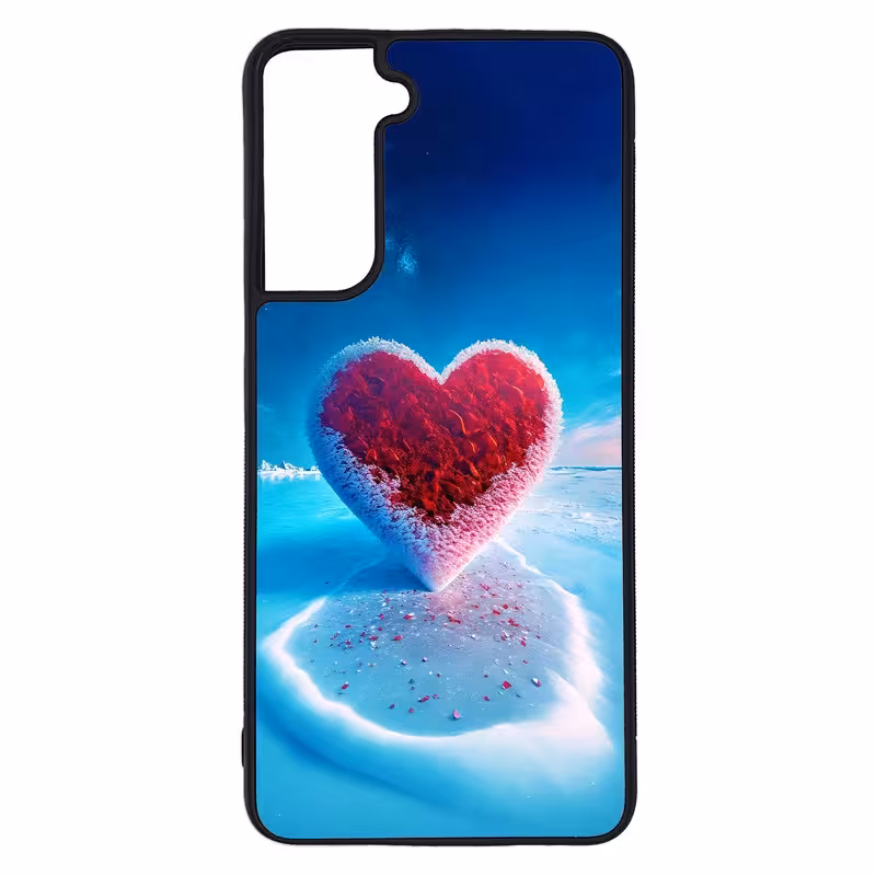 کاور طرح قلبی کد G-030 مناسب برای گوشی موبایل سامسونگ Galaxy S21 | دیجی قاب دونی