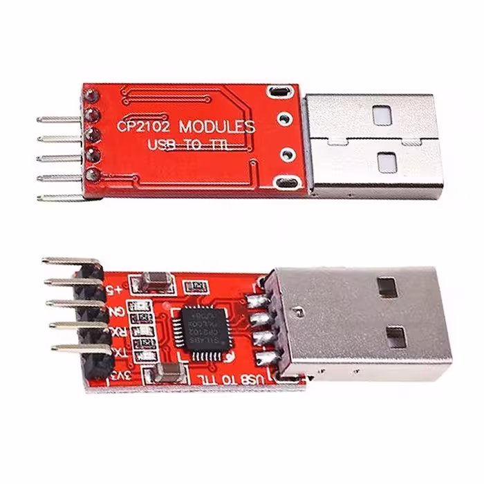 ماژول مبدل USB به TTL، با تراشه CP2102
