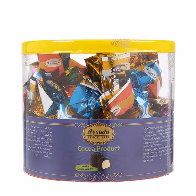شکلات اریج درشت pvc آیسودا 500 گرمی