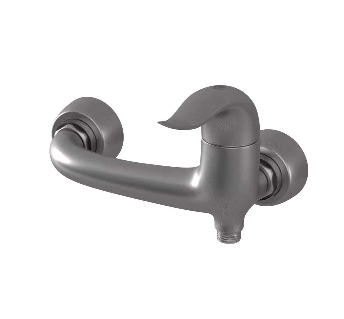 شیر توالت کسری مدل کاسپین کروم مات