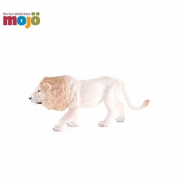 حیوانات موجو شیر نر سفید (زرد)