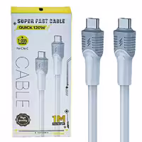 کابل دو سر تایپ سی   QUICK  120W    مدل   T-005    ( فاقد گارانتی )