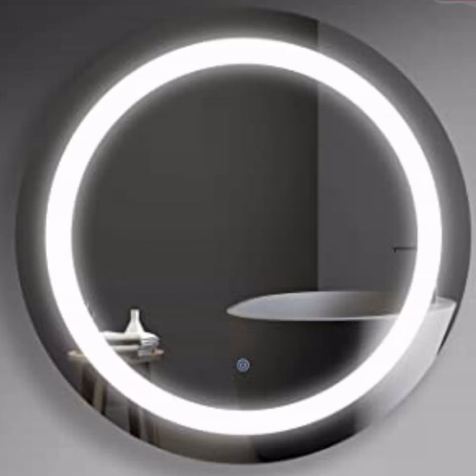 آینه بک لایت سند بلاست مدل D03 سایز قطر 50