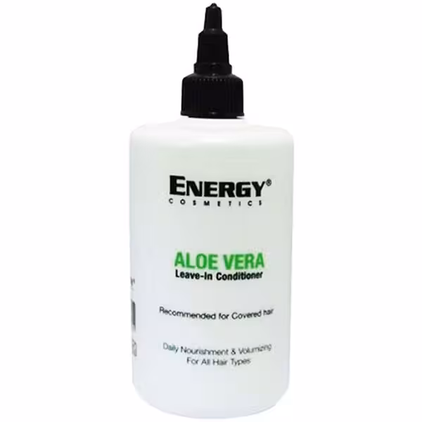 ماسک مو انرژی مدل آلوئه‌ورا (سفید) احیاکننده انواع مو خشک و آسیب دیده بدون آبکشی حجم 300 میلی لیتر