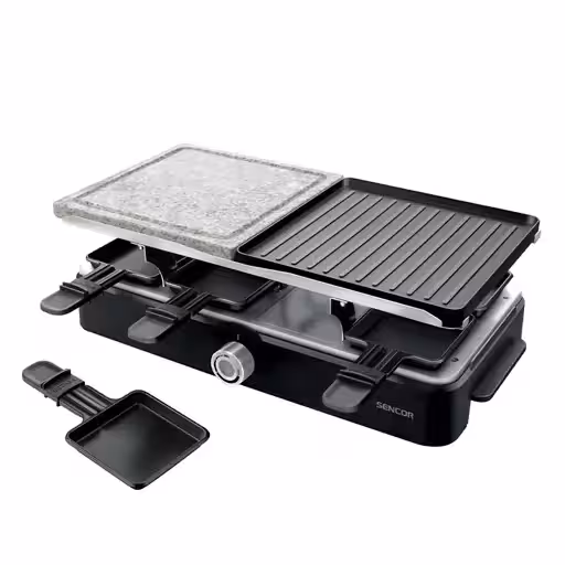 گریل صفحه ای بزرگ دو طبقه سنکور مدل SENCOR SBG 0260BK