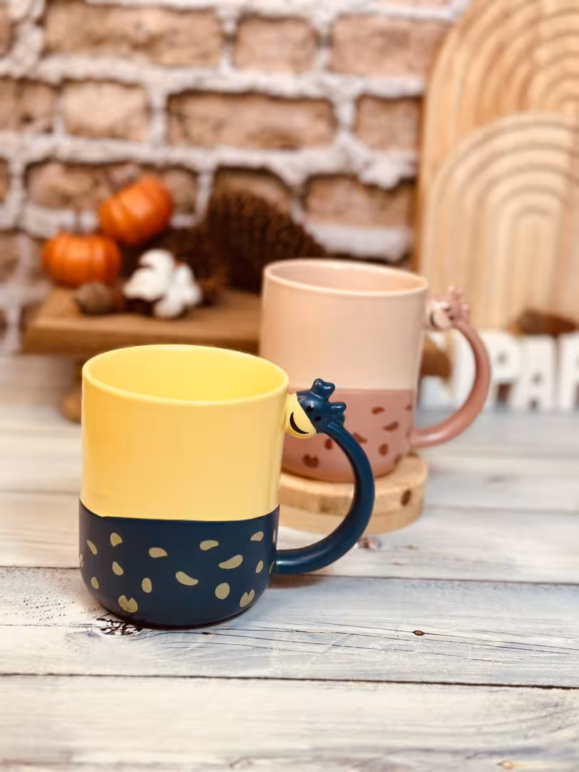 ماگ عروسکی طرح زرافه کد 3468