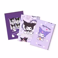 دفتر مشق 100 برگ بامبیلیپ طرح کرومی کد 64 مجموعه 3 عددی | چاوه