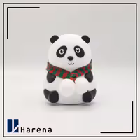 چراغ خواب سیلیکونی پاندا با شالگردن