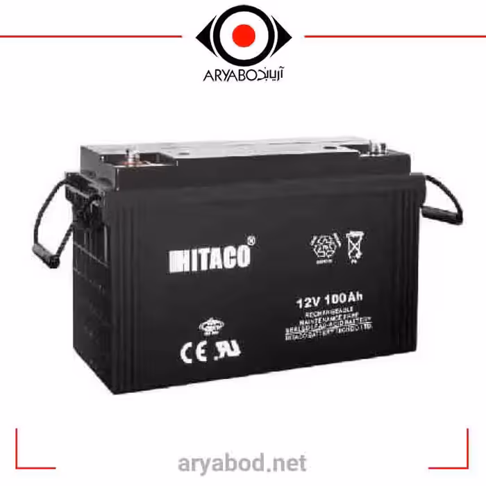 باتری یو پی اس 12ولت 100آمپر ساعت هیتاکو HITACO