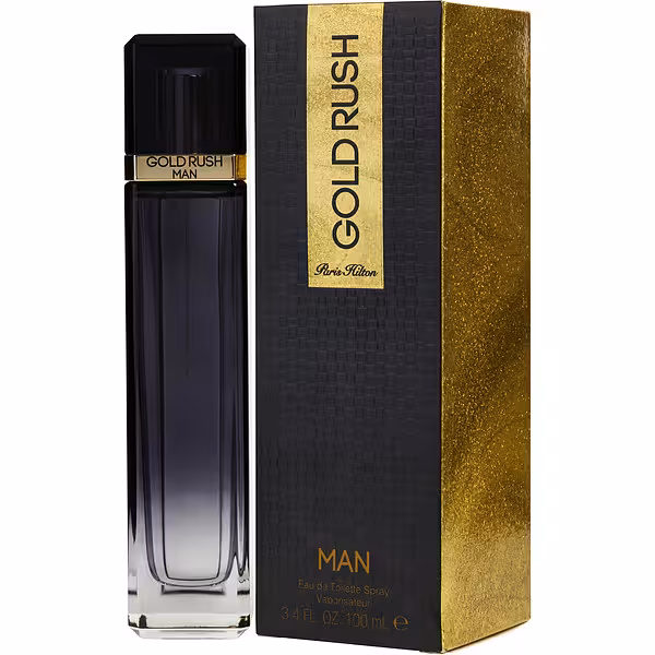 عطر و ادکلن مردانه پاریس هیلتون گلد راش من ادوتویلت PARIS HILTON GOLD RUSH MAN EDT FOR MEN