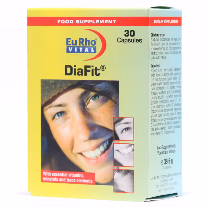 کپسول دیافیت یوروویتال 30 عددی