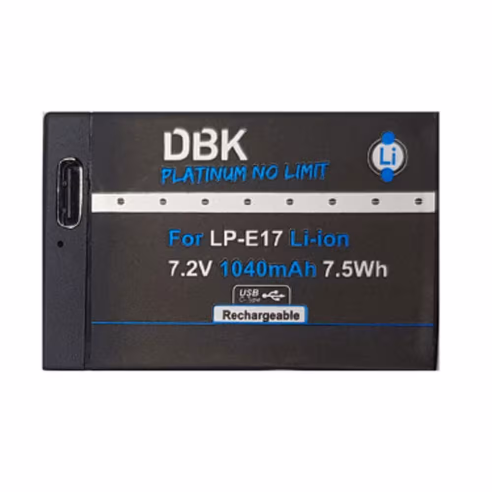 باتری دی بی کی (بادرگاه تایپ DBK LC-E17 Batttery Charger for LP-E17 HC (C