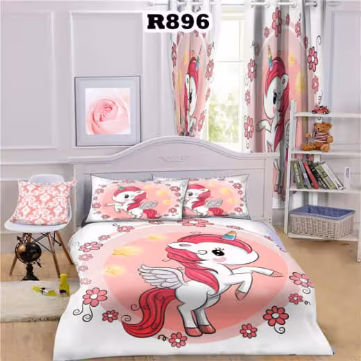 روتختی دخترانه طرح یونیکورن کد R896