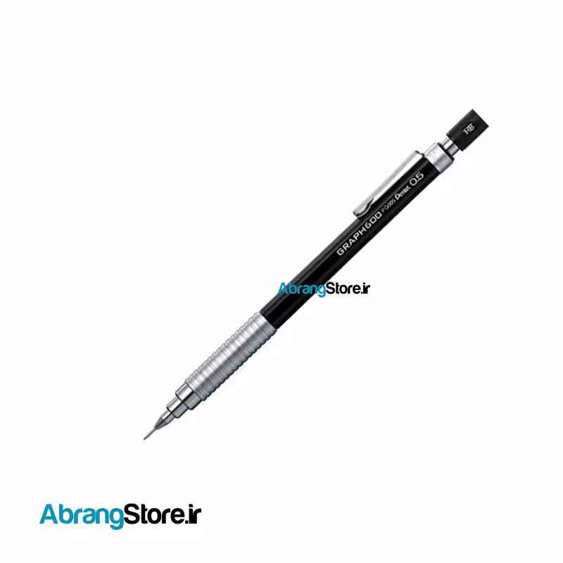 اتود پنتل 0٫5 گراف 600 مشکی | Pentel Graph605 Black
