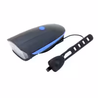 چراغ جلوی دوچرخه مدل بوق دار کد 389 | کالا مکس