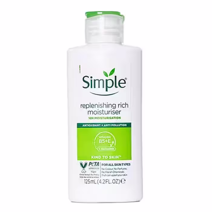 کرم آبرسان ریچ سیمپل simple rich moisturiser