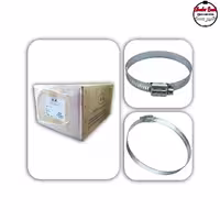 بست شلنگ فلزی سایز 85/103 4 اینچ برند اچ کا (HK)