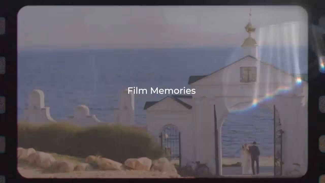 پروژه پریمیر اسلایدشو آلبوم خاطرات Film Memories Slideshow - پک تول