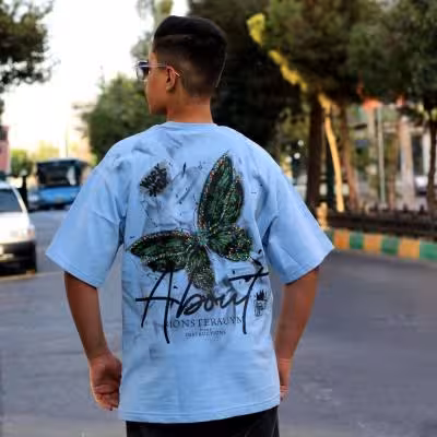 تیشرت دو نخ پنبه اسپرت