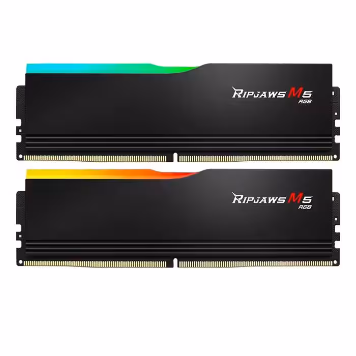 رم کامپیوتر جی اسکیل RipJaws M5 RGB 5200Mhz ظرفیت 64 گیگابایت