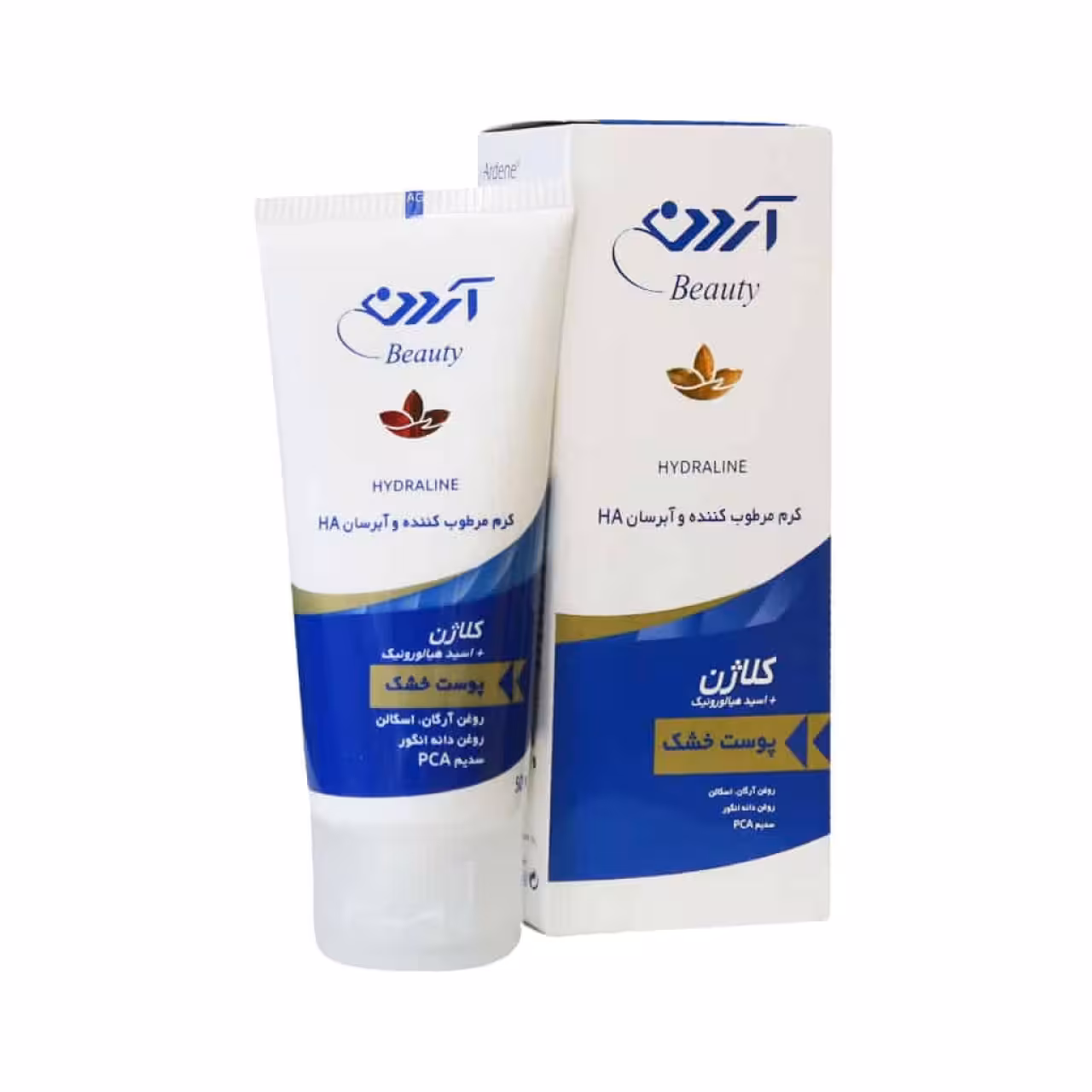 کرم مرطوب کننده و آبرسان کلاژن اچ آ مناسب پوست خشک حجم 50 میلی لیتر