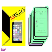 محافظ صفحه نمایش سرامیکی ام گلس مدل MGCR-04 مناسب برای گوشی موبایل اپل IPHONE 11 بسته چهار عددی
