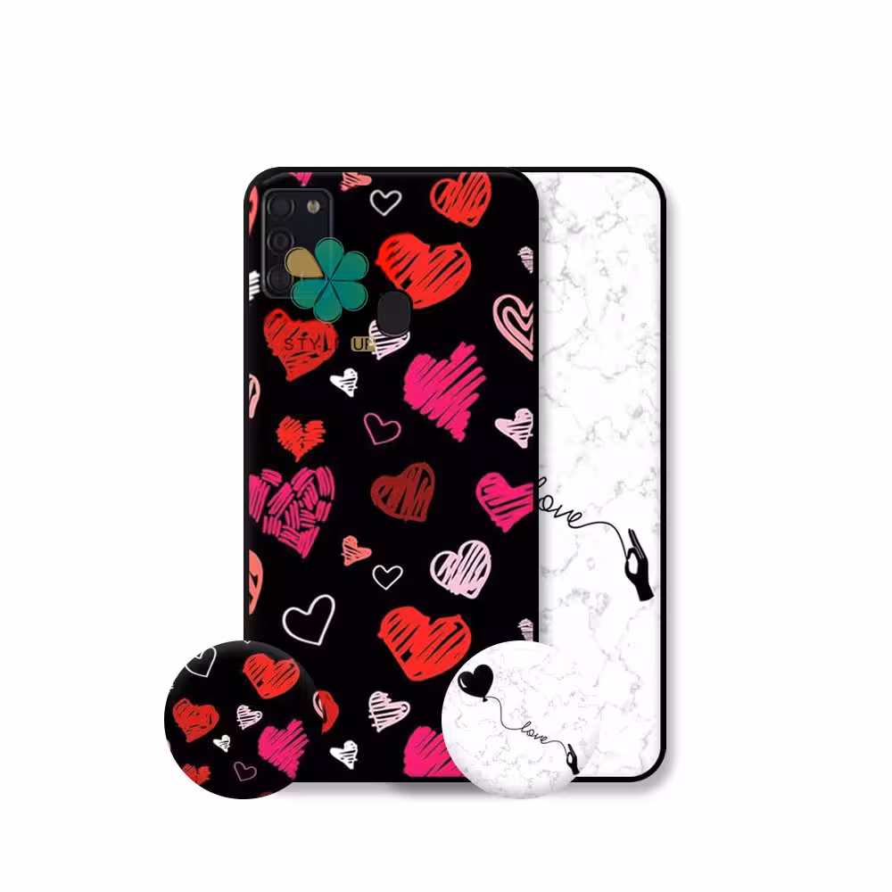 قاب هنری گوشی سامسونگ Samsung Galaxy A21s مدل Love Art