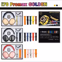 ساعت 7 بند golden i70 promax  بهمراه هدفون P9