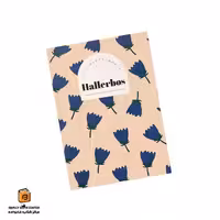 دفتر خط دار سری Flower Valley طرح Hallerbos همین (HAMIN)