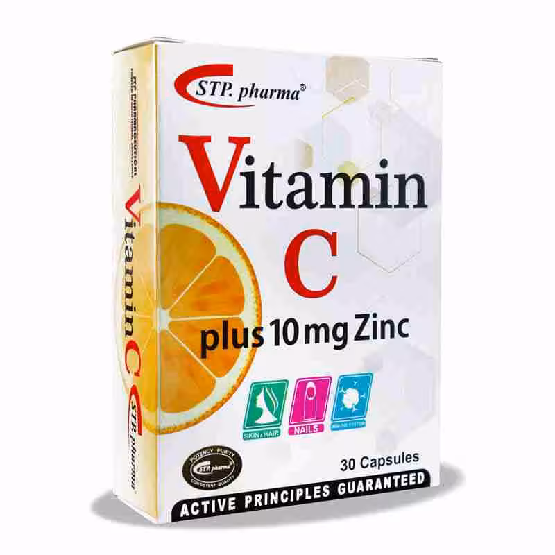 ویتامین سی همراه با زینک 10 میلی گرم | Vitamin C Plus 10 mg Zinc