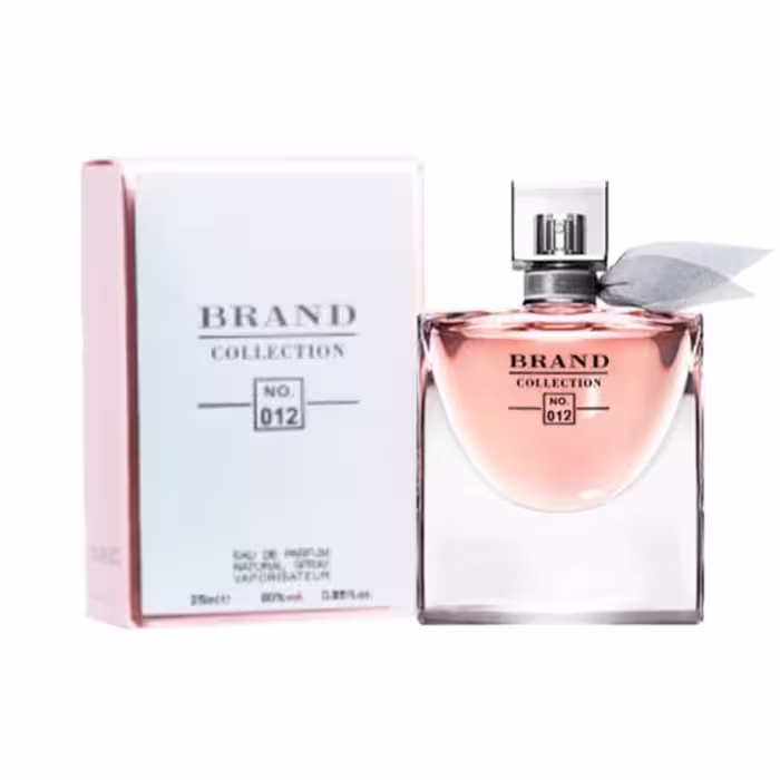 ادکلن زنانه برند کالکشن کد 012 رایحه لانکوم لاویه است بله (Lancome La Vie Est Belle) حجم 25 میل - Brand collection