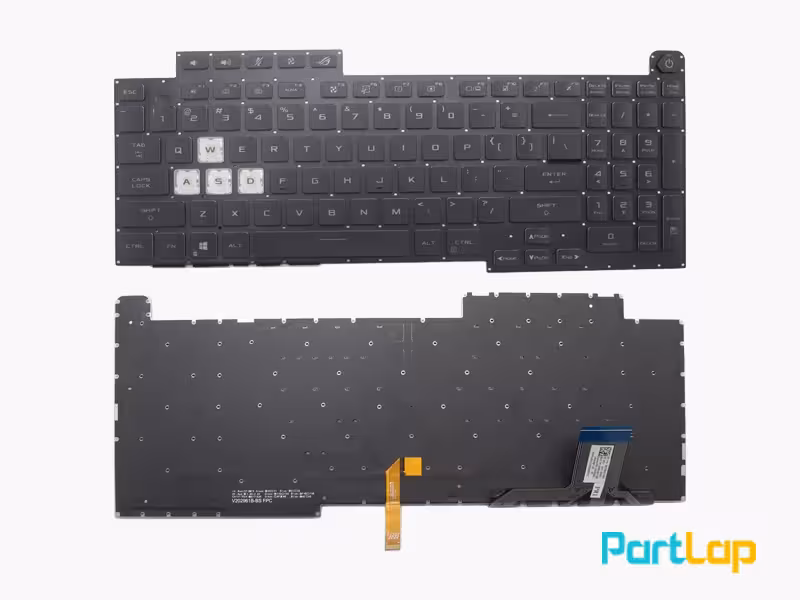 کیبورد لپ تاپ ایسوس ROG Strix G17 G713